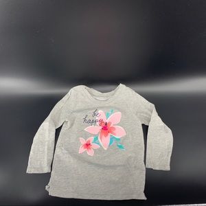 OshKosh long sleeve tee - 2T - “be happy”